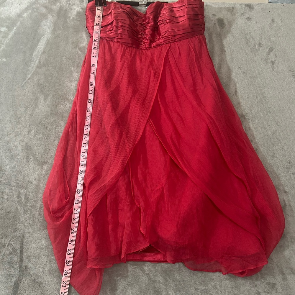 Monsoon silk strapless mini dress - Picture 5 of 14